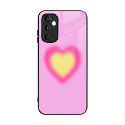 Heart Spectrum back phone cover | glass case for samsung galaxy m14 5g