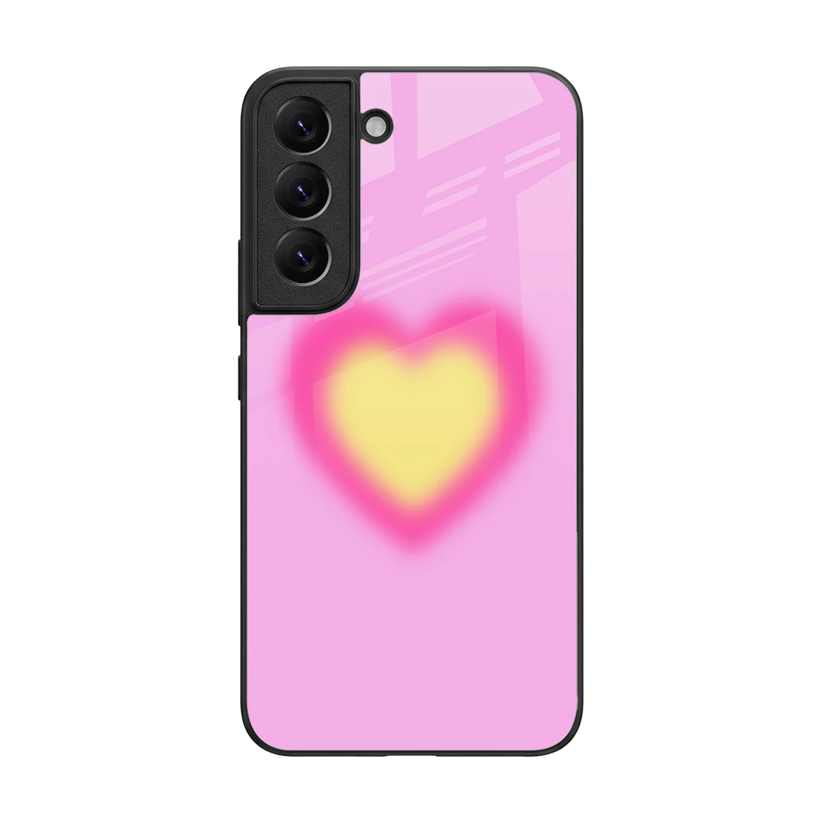 Heart Spectrum back phone cover | glass case for samsung galaxy s22