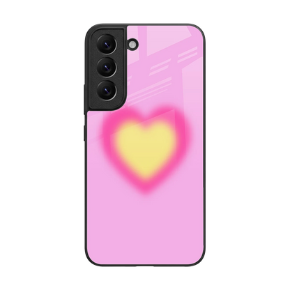 Heart Spectrum back phone cover | glass case for samsung galaxy s22