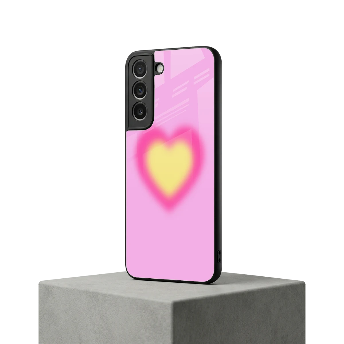 Heart Spectrum samsung galaxy s22 mobile cover | shockproof glass phone case
