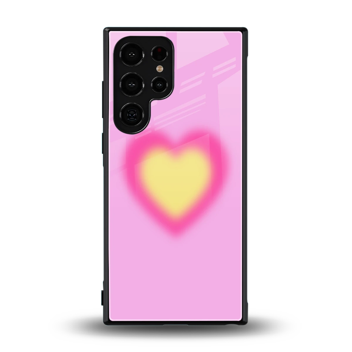 Heart Spectrum back phone cover | glass case for samsung galaxy s24 ultra