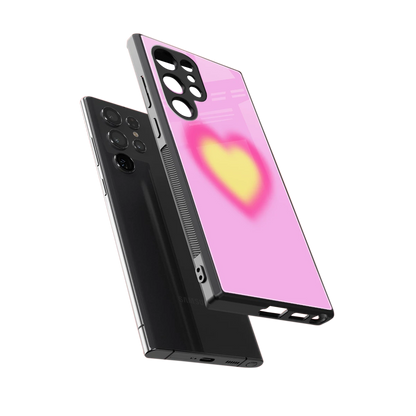 Heart Spectrum sleek samsung galaxy s24 ultra cover with tempered glass back and TPU edges