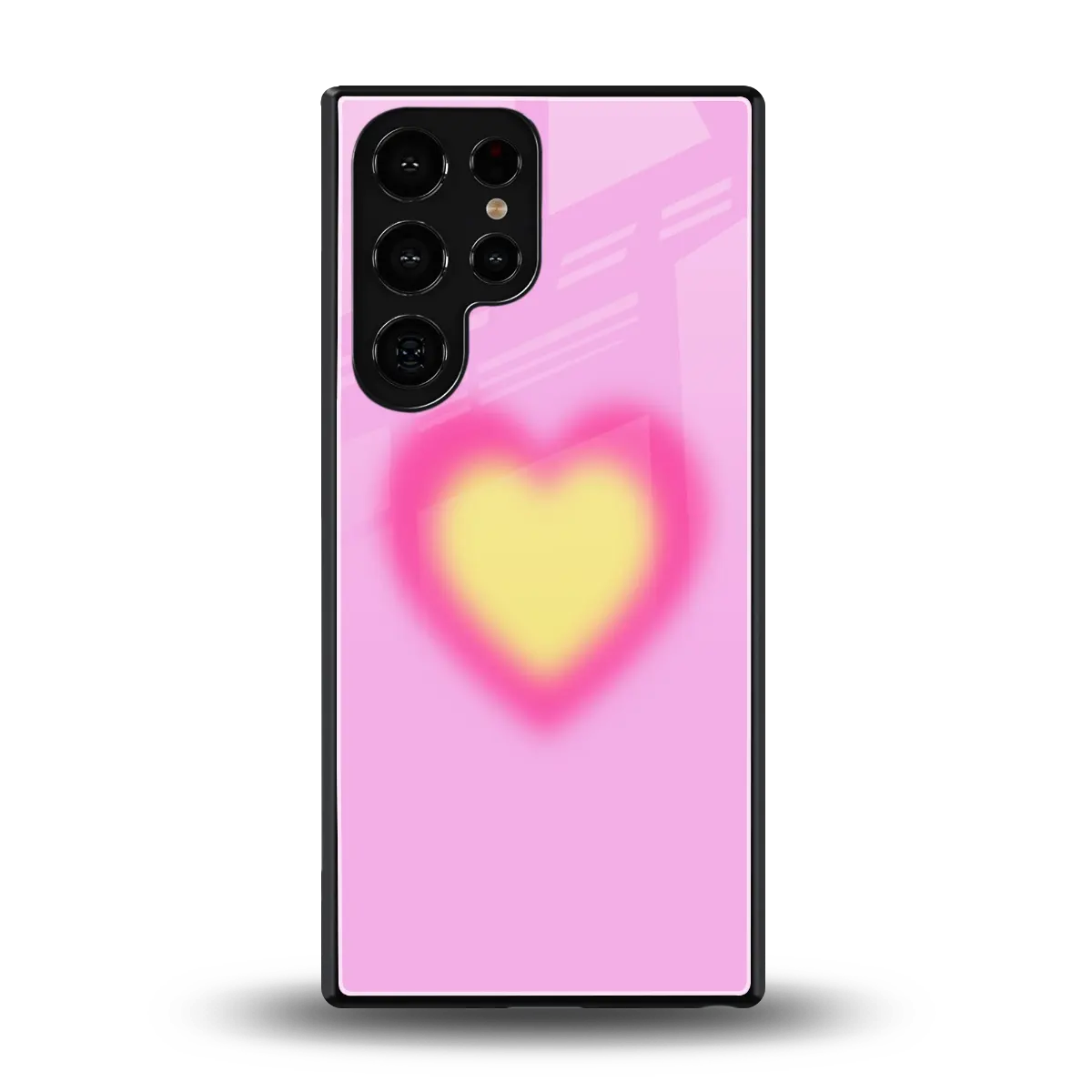 Heart Spectrum back phone cover | glass case for samsung galaxy s26 ultra