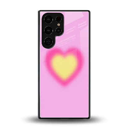 Heart Spectrum back phone cover | glass case for samsung galaxy s26 ultra