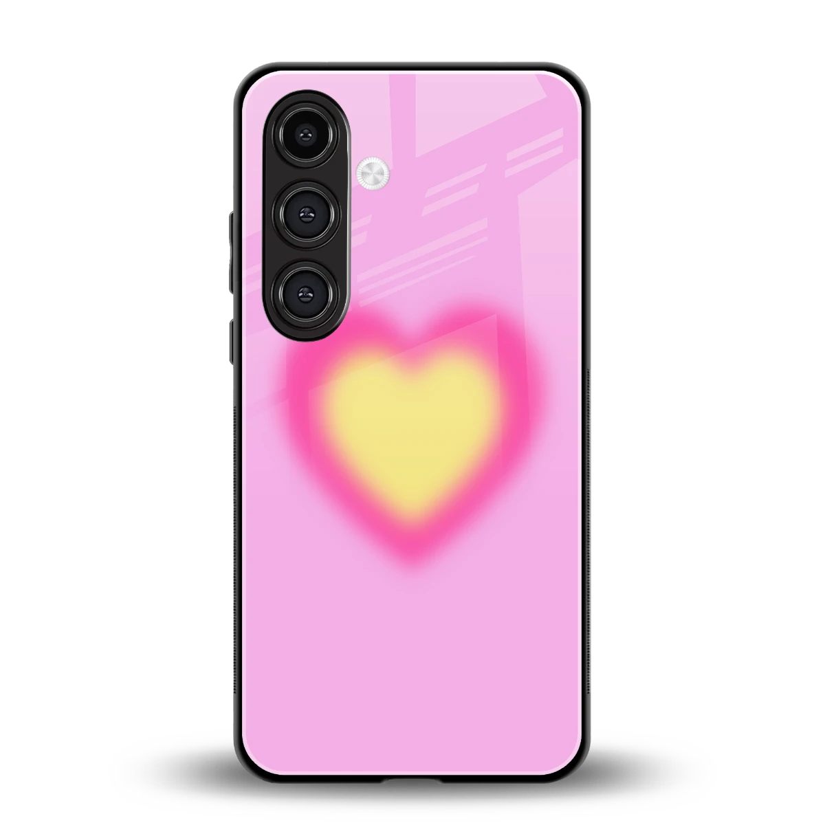 Heart Spectrum back phone cover | glass case for samsung galaxy s25