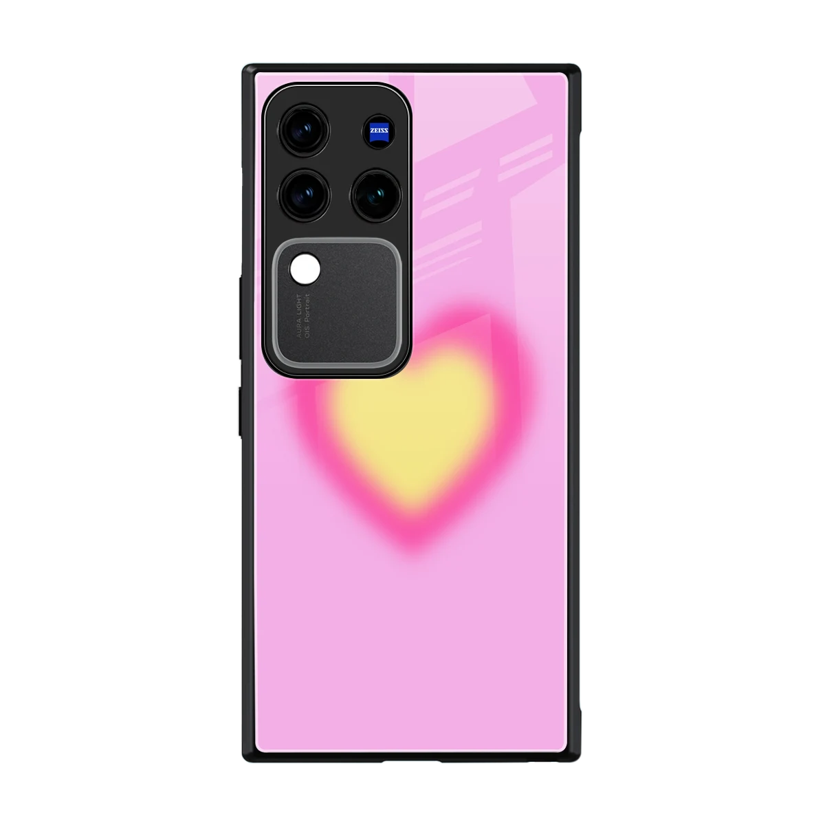 Heart Spectrum back phone cover | glass case forvivo v30 pro