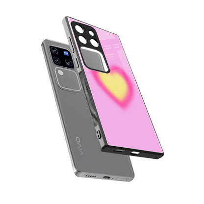 Heart Spectrum sleekvivo v30 pro cover with tempered glass back and TPU edges
