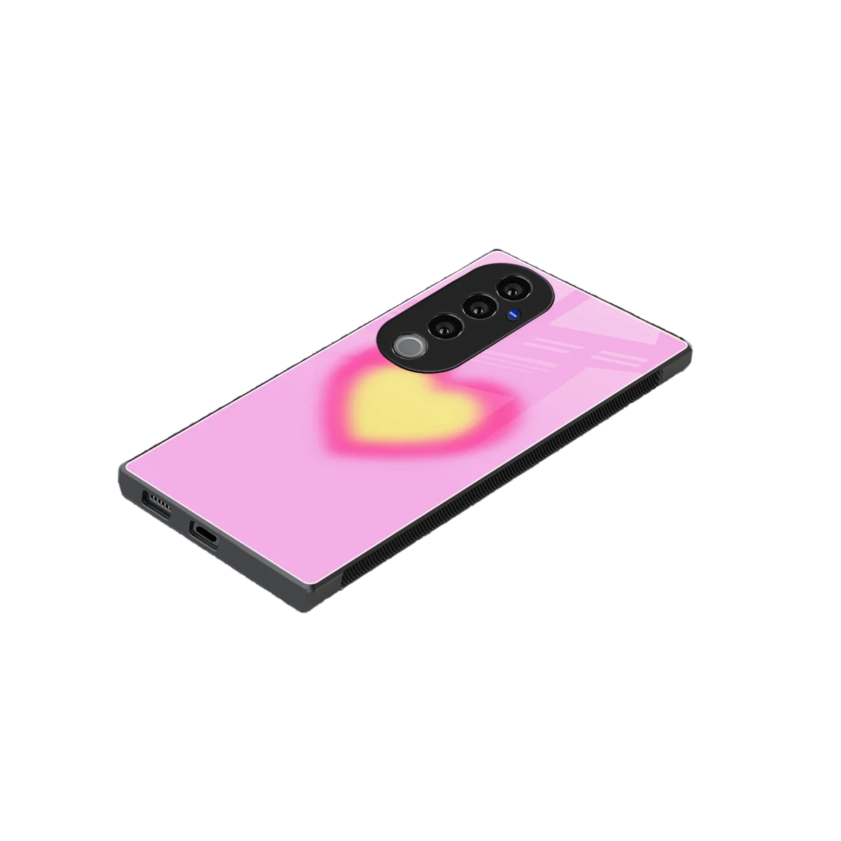 Heart Spectrum stylish phone case for vivo v40 pro | glossy glass and slim fit