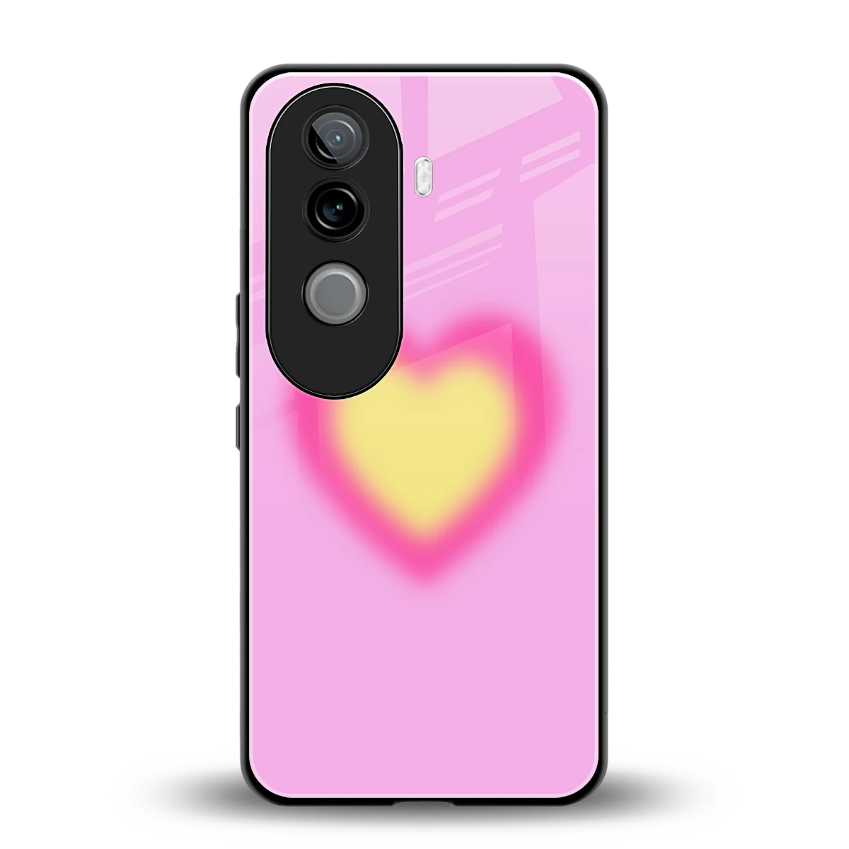 Heart Spectrum back phone cover | glass case for vivo v40e