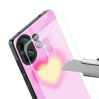 Heart Spectrum stylish phone case for vivo v60 | glossy glass and slim fit
