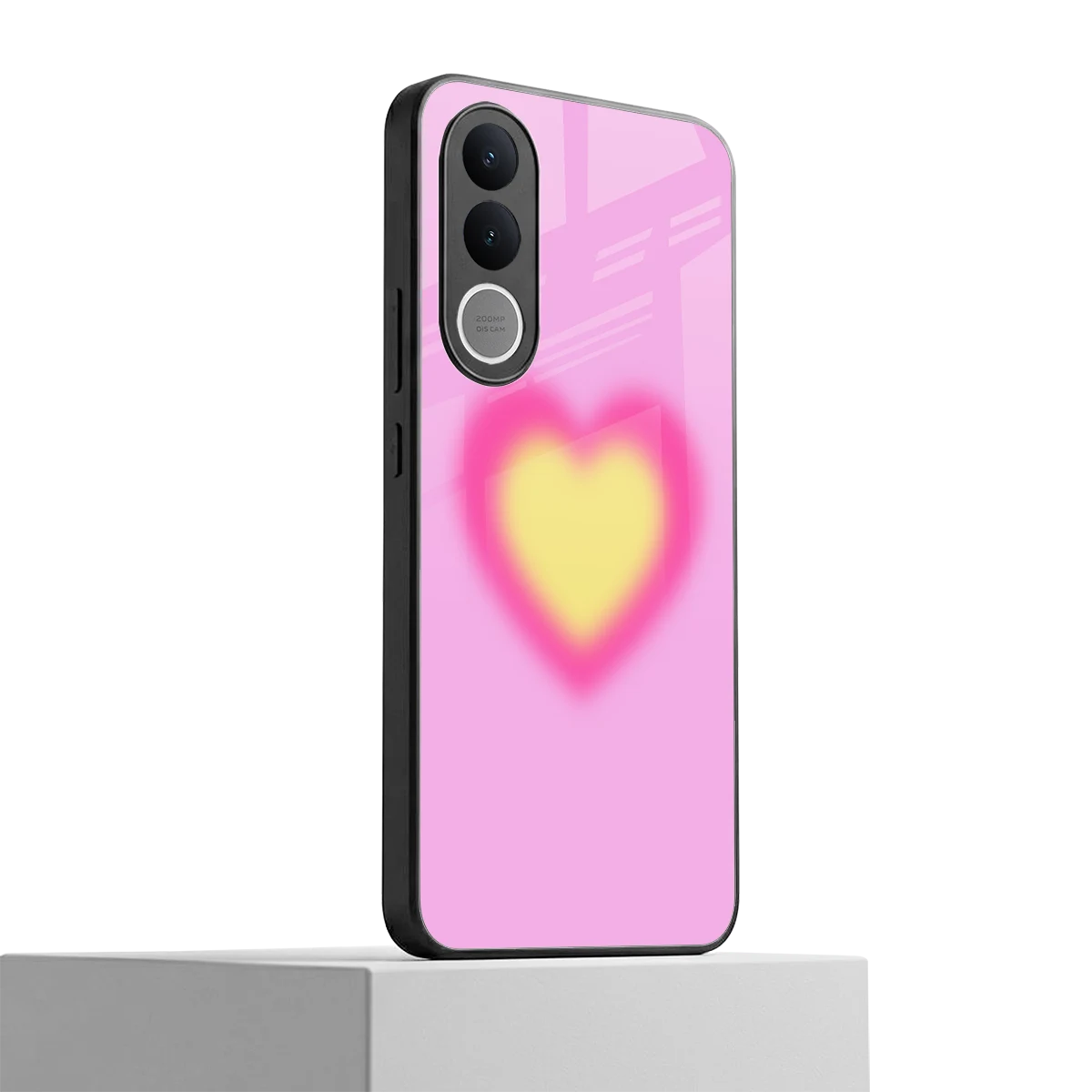 Heart Spectrum vivo v70 fe mobile cover | shockproof glass phone case