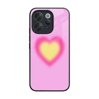 Heart Spectrum back phone cover | glass case for vivo v70 elite