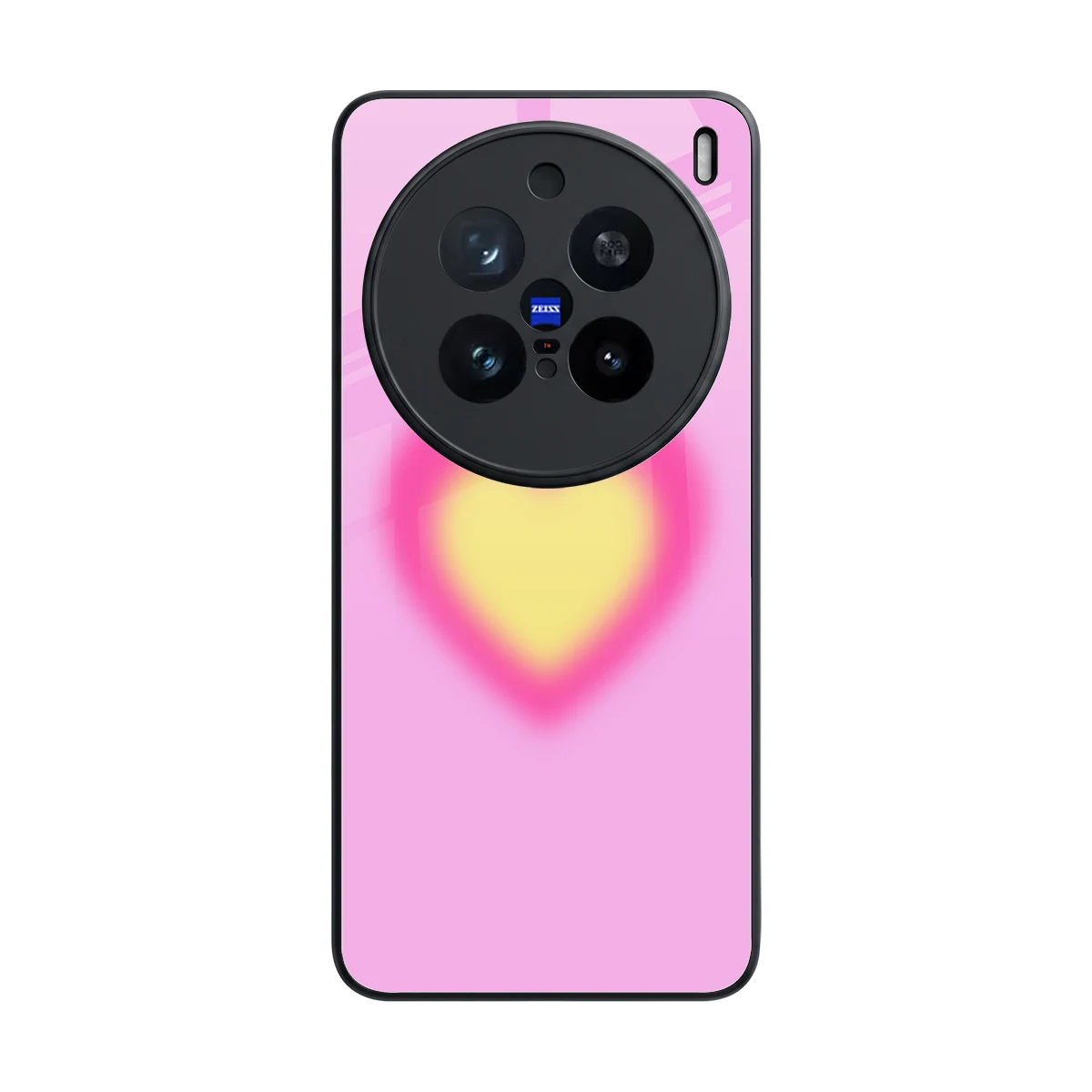 Heart Spectrum back phone cover | glass case for vivo x200 pro