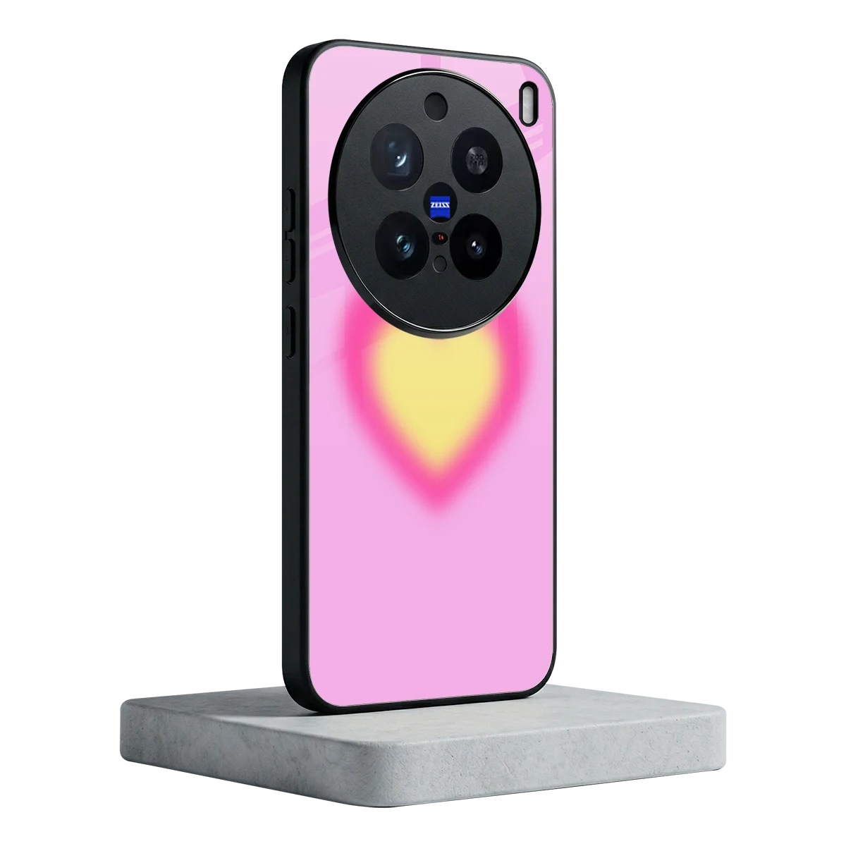 Heart Spectrum vivo x200 pro mobile cover | shockproof glass phone case