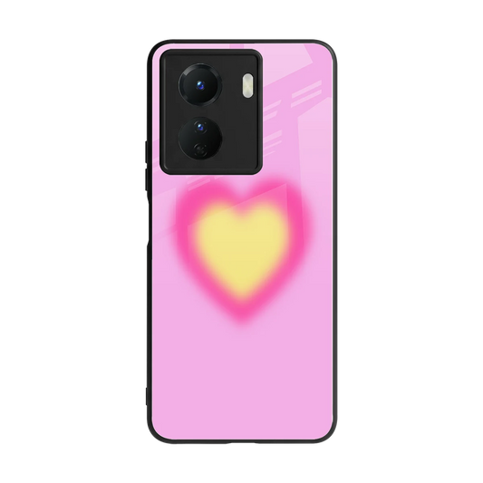 Heart Spectrum back phone cover | glass case for vivo y16