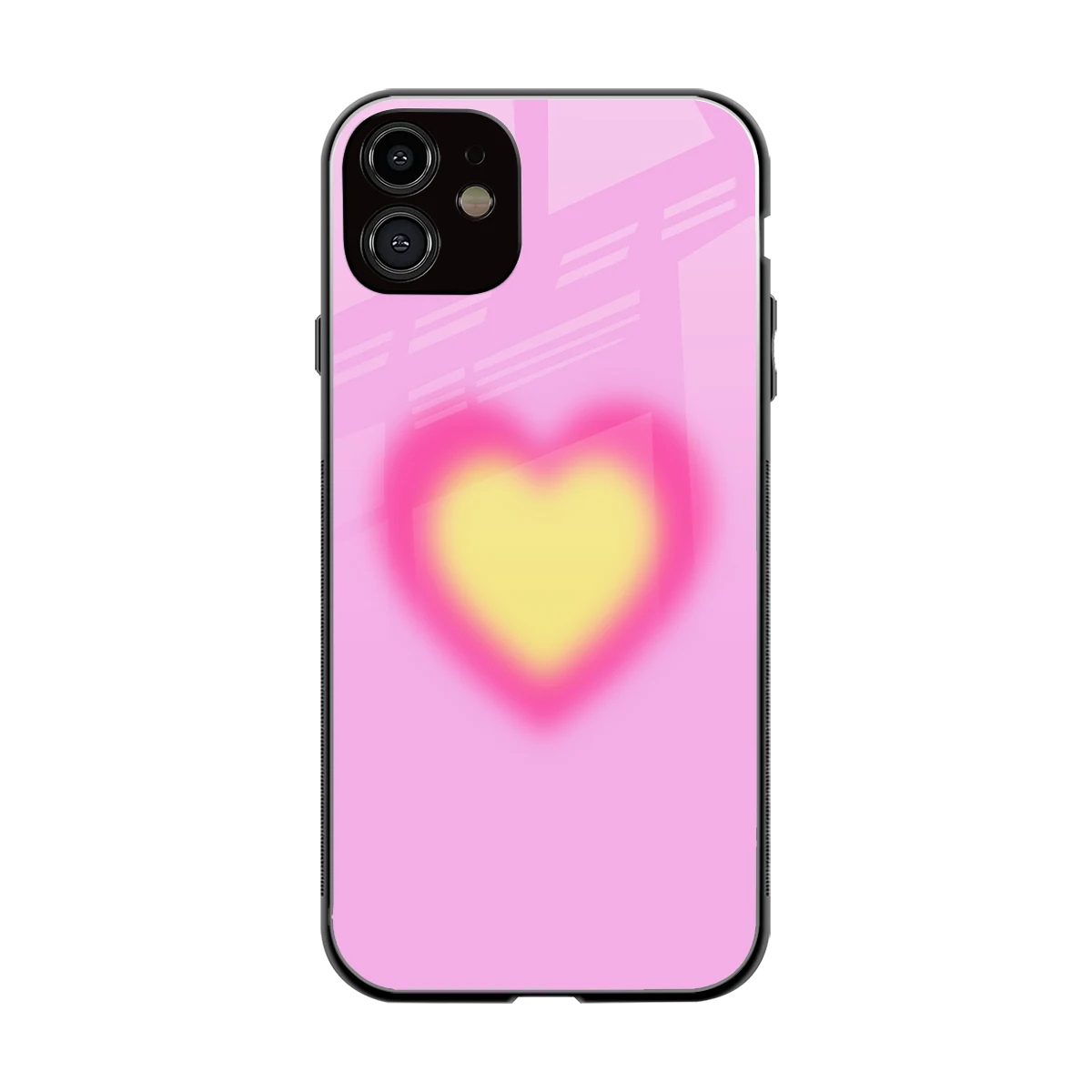 Heart Spectrum back phone cover | glass case for iphone 12