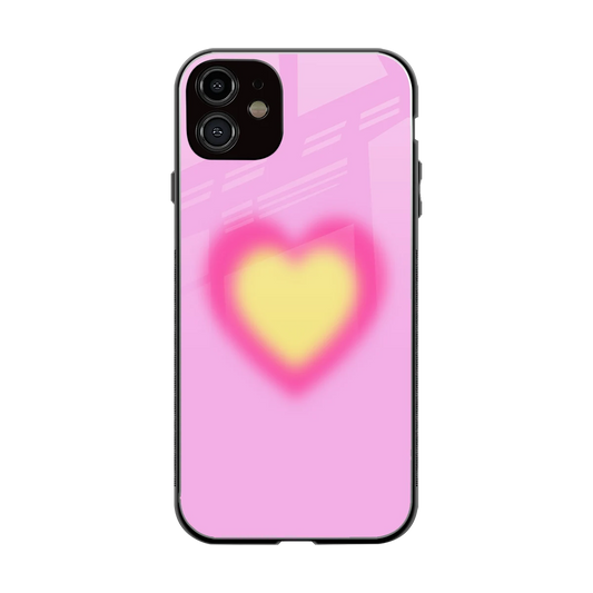 Heart Spectrum back phone cover | glass case for iphone 12