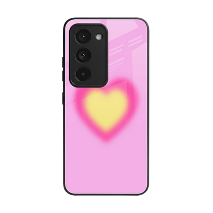 Heart Spectrum back phone cover | glass case for redmi 15 5g