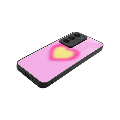 Heart Spectrum stylish phone case for redmi 15 5g | glossy glass and slim fit