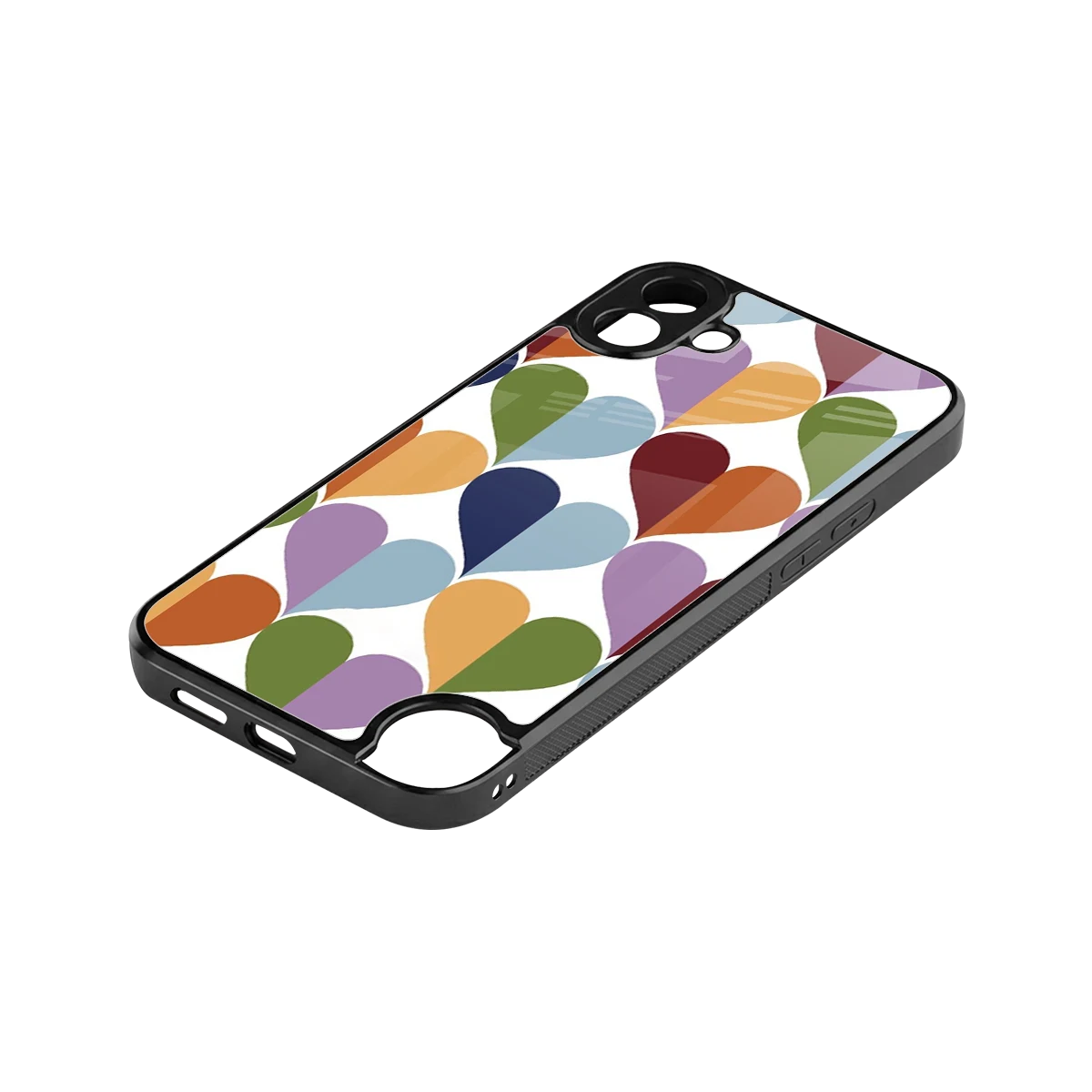 Heart Splash stylish phone case for cmf nothing phone 1 | glossy glass and slim fit
