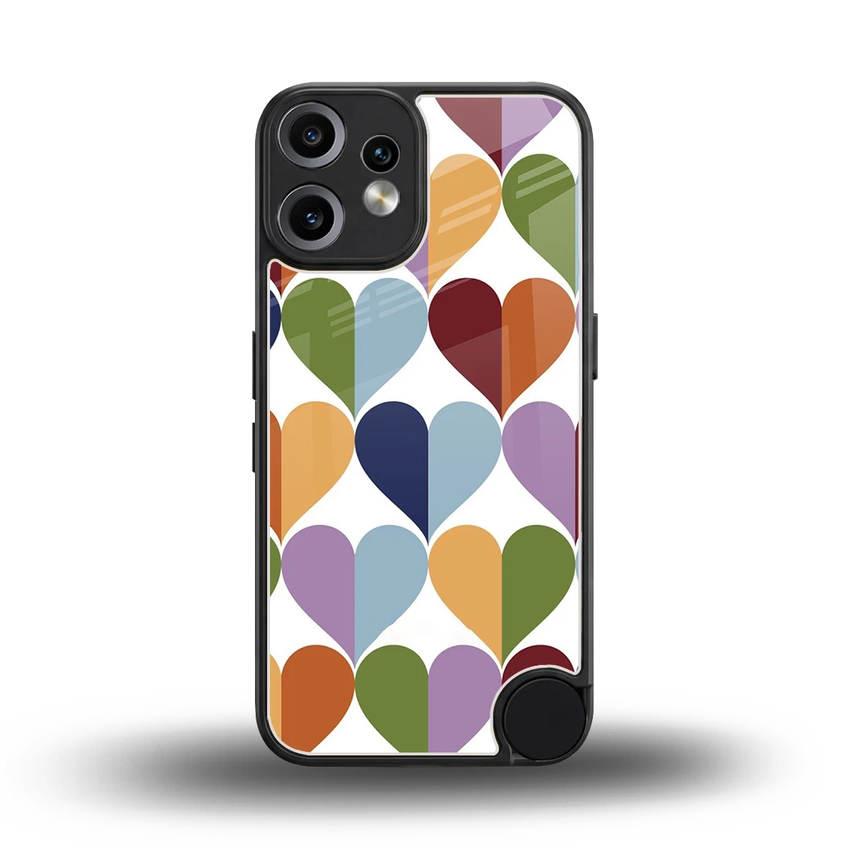 Heart Splash back phone cover | glass case for cmf nothing phone 2 pro