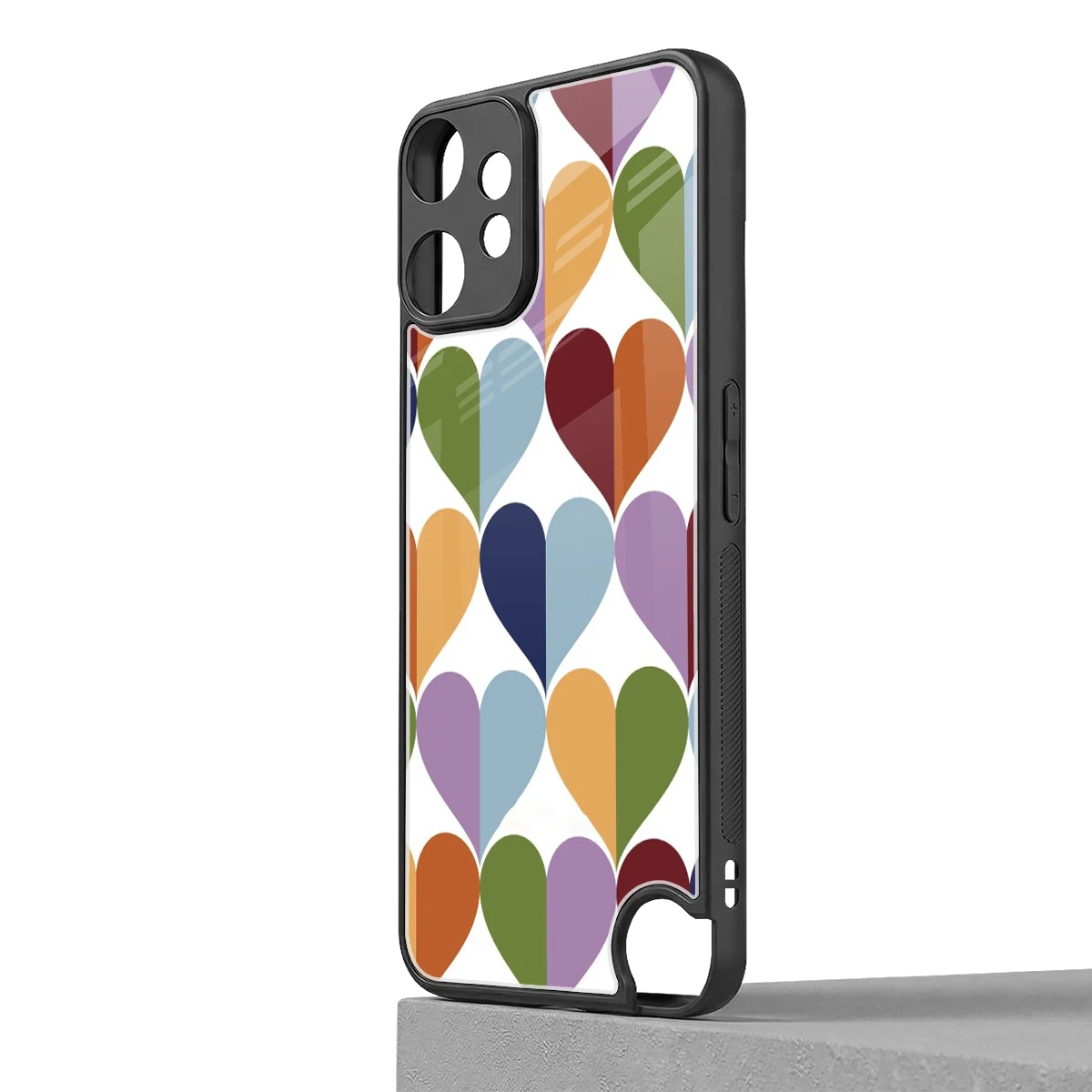Heart Splash cmf nothing phone 2 pro mobile cover | shockproof glass phone case
