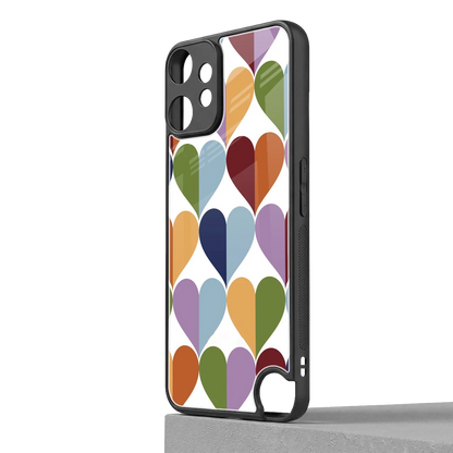 Heart Splash cmf nothing phone 2 pro mobile cover | shockproof glass phone case