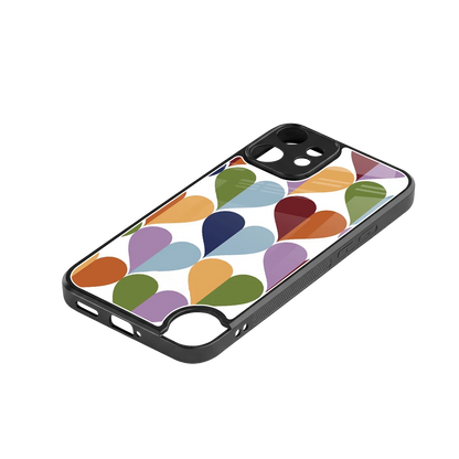 Heart Splash stylish phone case for cmf nothing phone 2 pro | glossy glass and slim fit