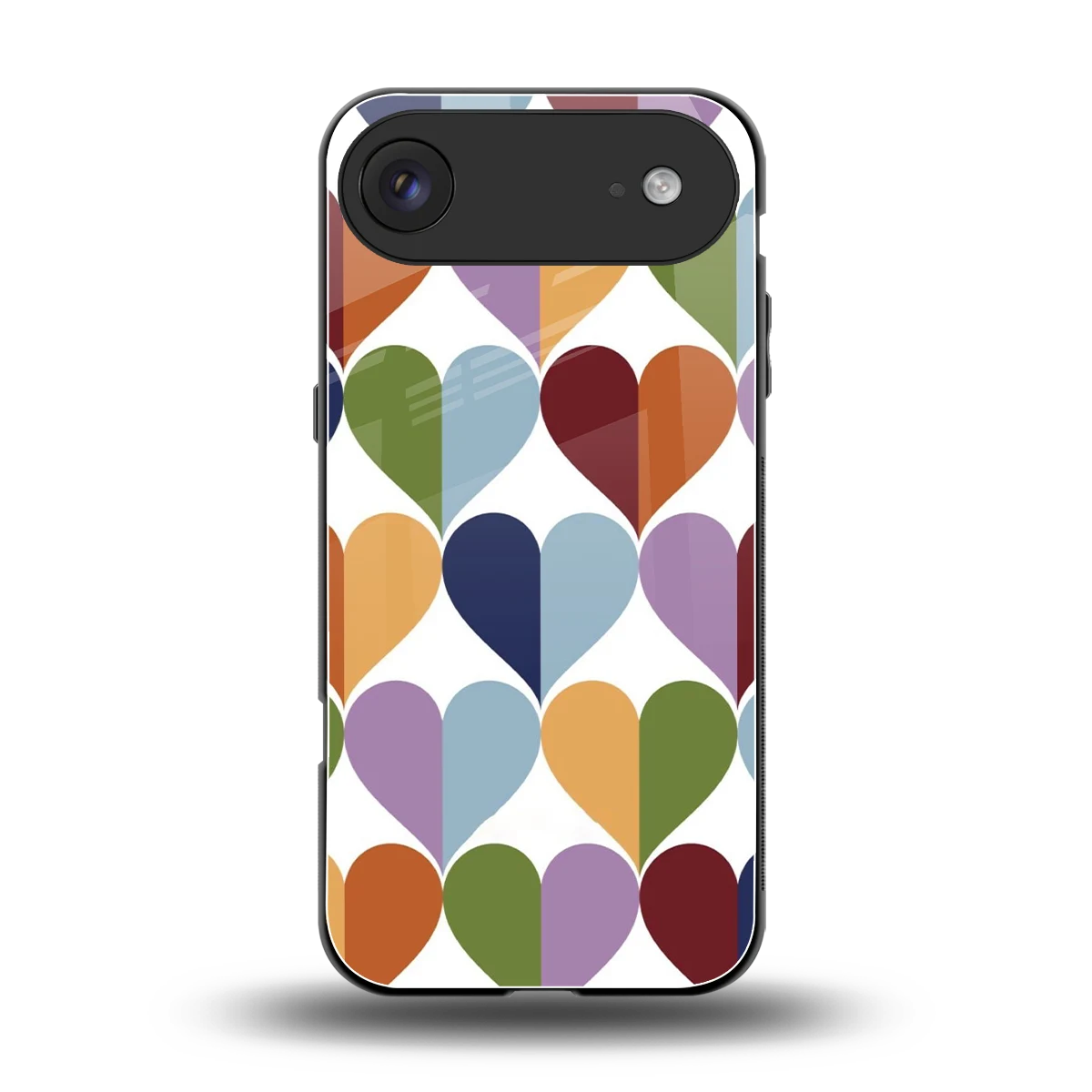 Heart Splash back phone cover | glass case for iphone air