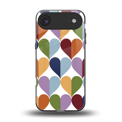 Heart Splash back phone cover | glass case for iphone air