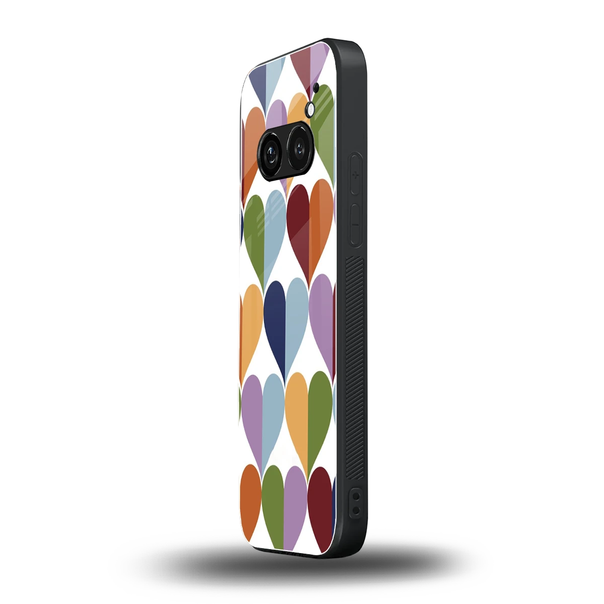 Heart Splash nothing phone 2a plus mobile cover | shockproof glass phone case