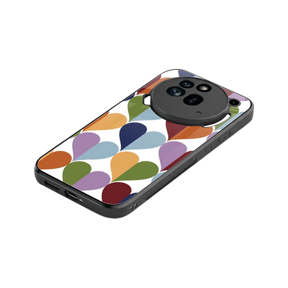 Heart Splash stylish phone case for nothing phone 3a pro | glossy glass and slim fit