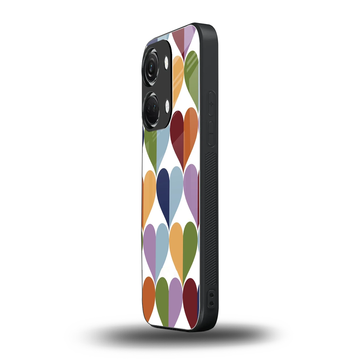 Heart Splash oneplus nord 3 mobile cover | shockproof glass phone case