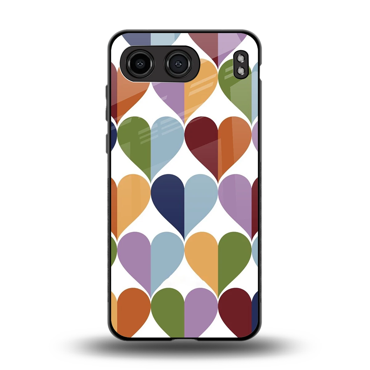 Heart Splash back phone cover | glass case for oneplus nord 4