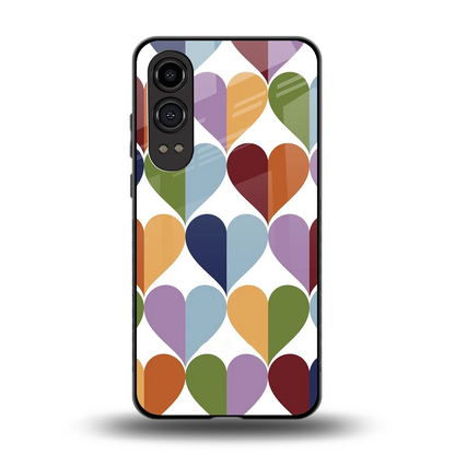 Heart Splash back phone cover | glass case for oneplus nord ce 4 lite