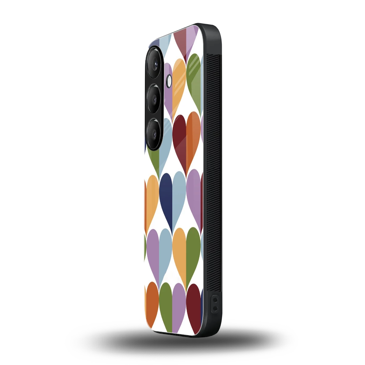 Heart Splash samsung galaxy s24 mobile cover | shockproof glass phone case