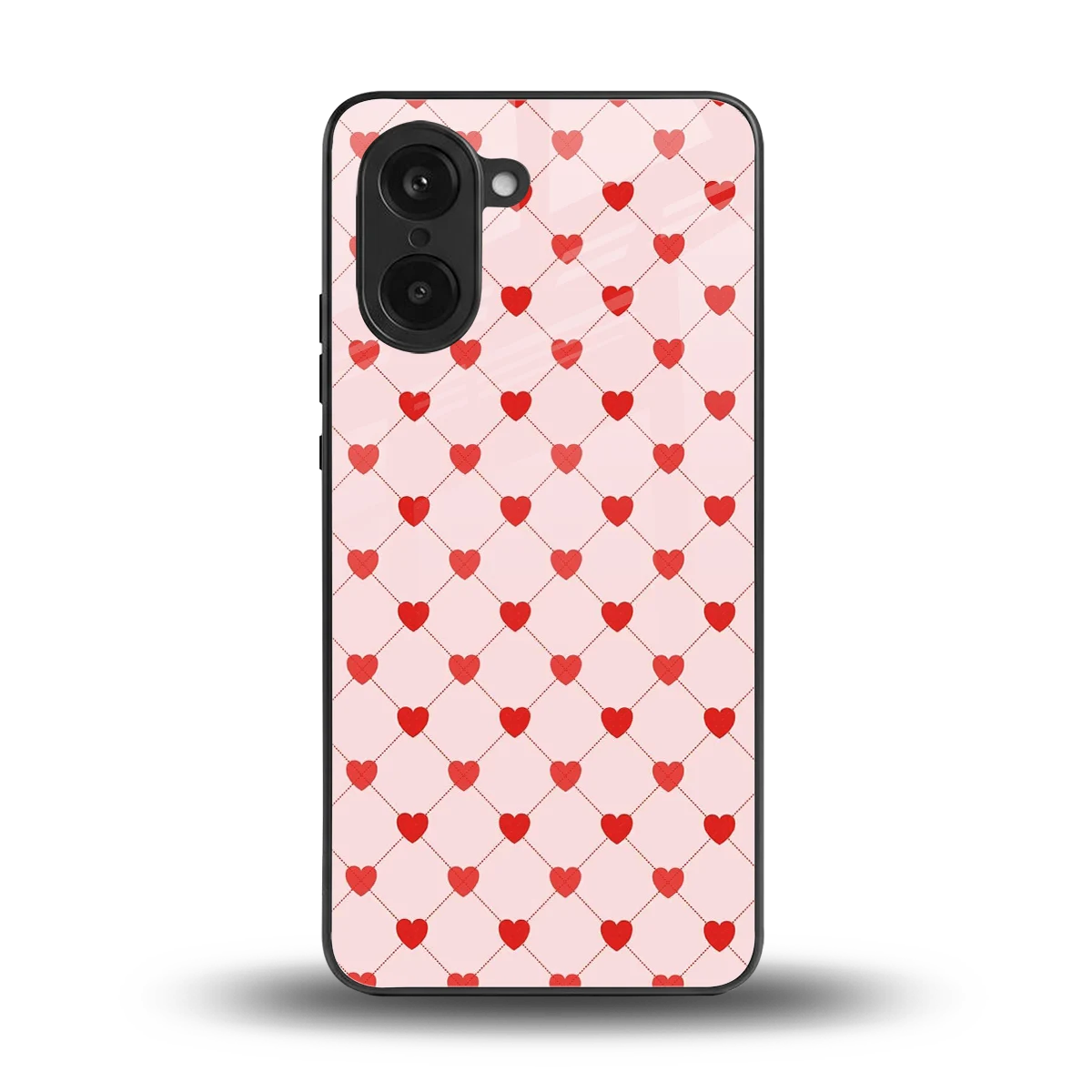 Heartbeat back phone cover | glass case for oneplus nord ce5 5g