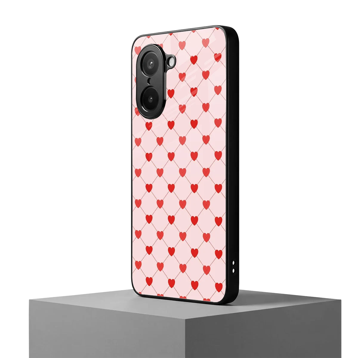 Heartbeat oneplus nord ce5 5g mobile cover | shockproof glass phone case