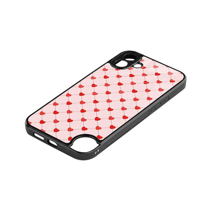 Heartbeat stylish phone case for cmf nothing phone 1 | glossy glass and slim fit