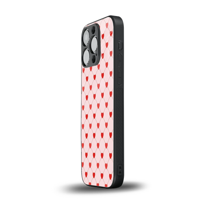 Heartbeat iphone 11 pro mobile cover | shockproof glass phone case