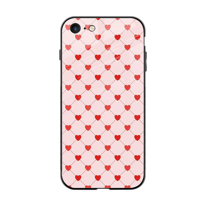 Heartbeat back phone cover | glass case for iphone 7