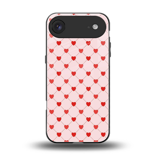 Heartbeat back phone cover | glass case for iphone air