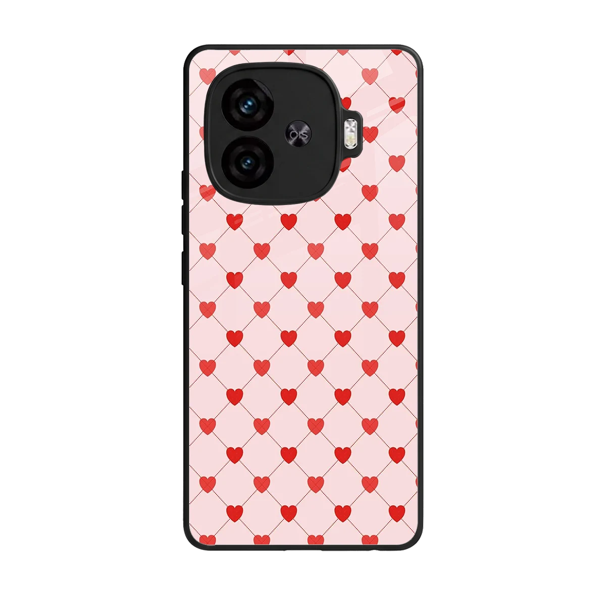 Heartbeat back phone cover | glass case for iqoo neo 10r 5g