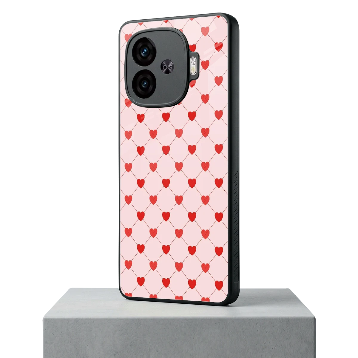Heartbeat iqoo neo 10r 5g mobile cover | shockproof glass phone case