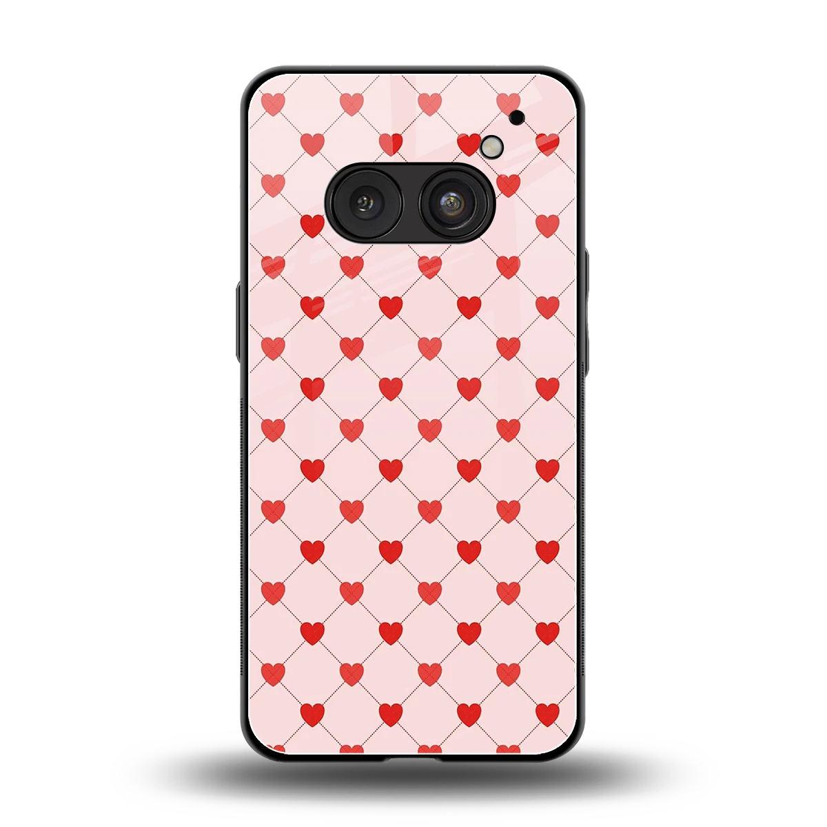Heartbeat back phone cover | glass case for nothing phone 2a plus