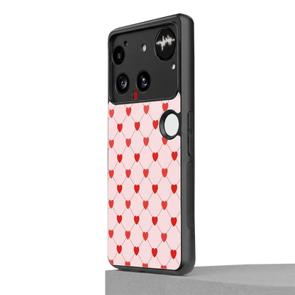 Heartbeat nothing phone 3 mobile cover | shockproof glass phone case
