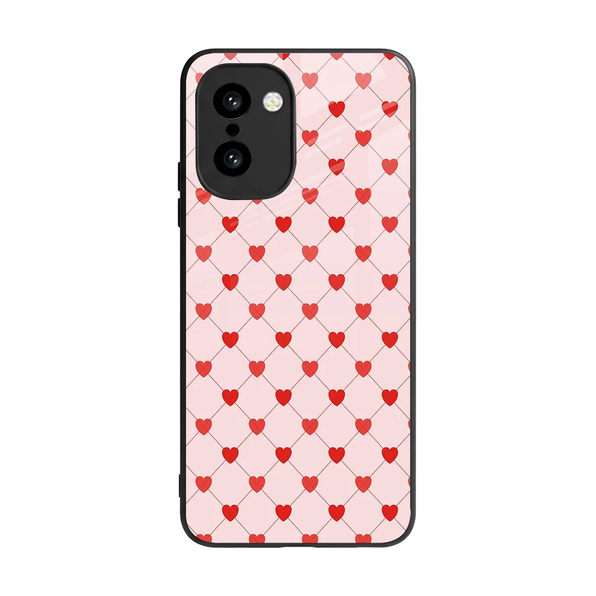 Heartbeat back phone cover | glass case for oneplus 15r