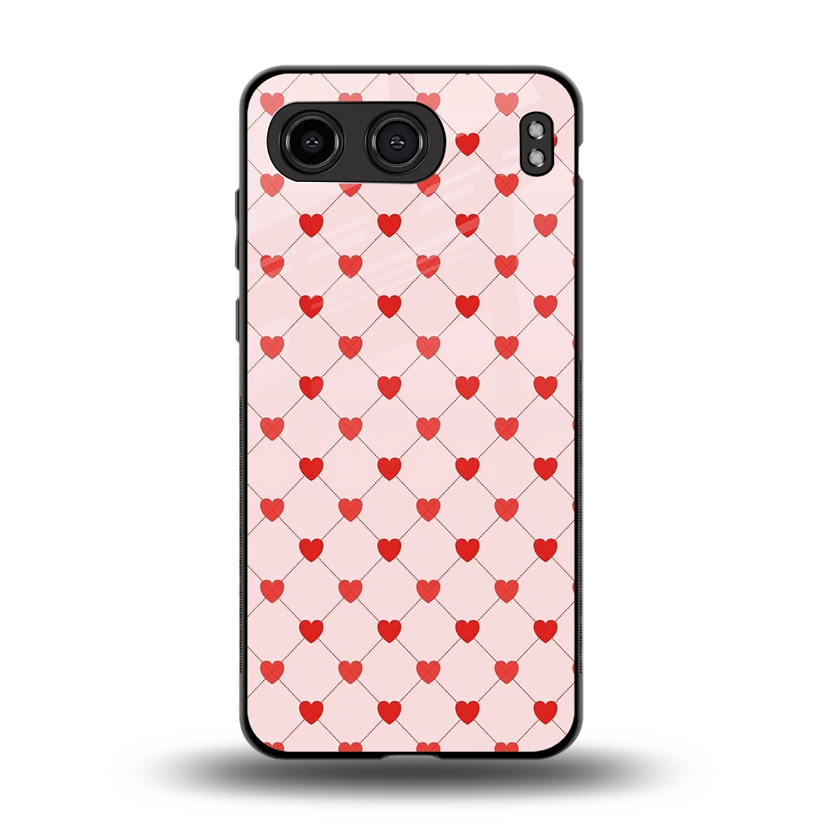 Heartbeat back phone cover | glass case for oneplus nord 4