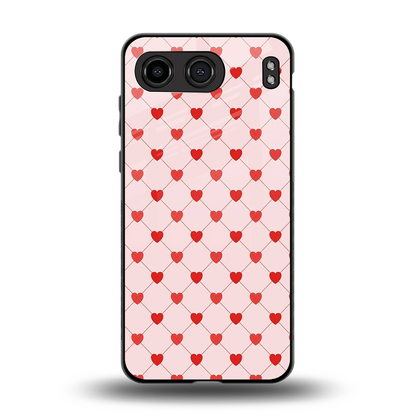 Heartbeat back phone cover | glass case for oneplus nord 4