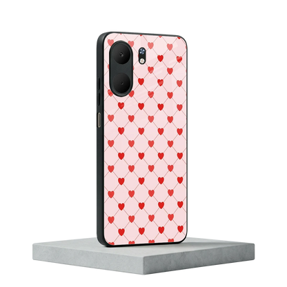 Heartbeat oppo a5x 5g mobile cover | shockproof glass phone case